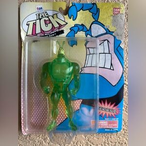 Mucus Tick - The Tick Action Figure - Sealed - Bandai 1995 - Vintage